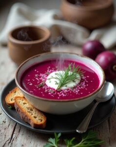 Read more about the article Delicious Cold Beetroot Soup: A 10-Minutes Refreshing Summer Delight